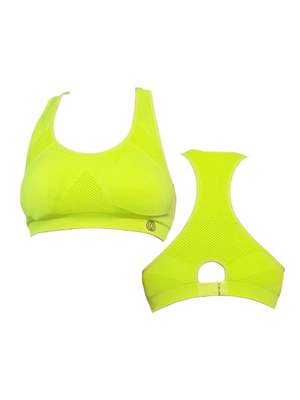 Neon Green Sports Bra
